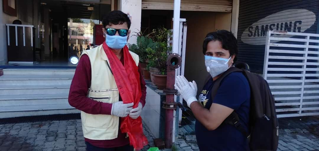 रिपोर्टिङ गर्दा गर्दै कोरोना पोजेटिभ हुन पुगे: पत्रकार दाहाल