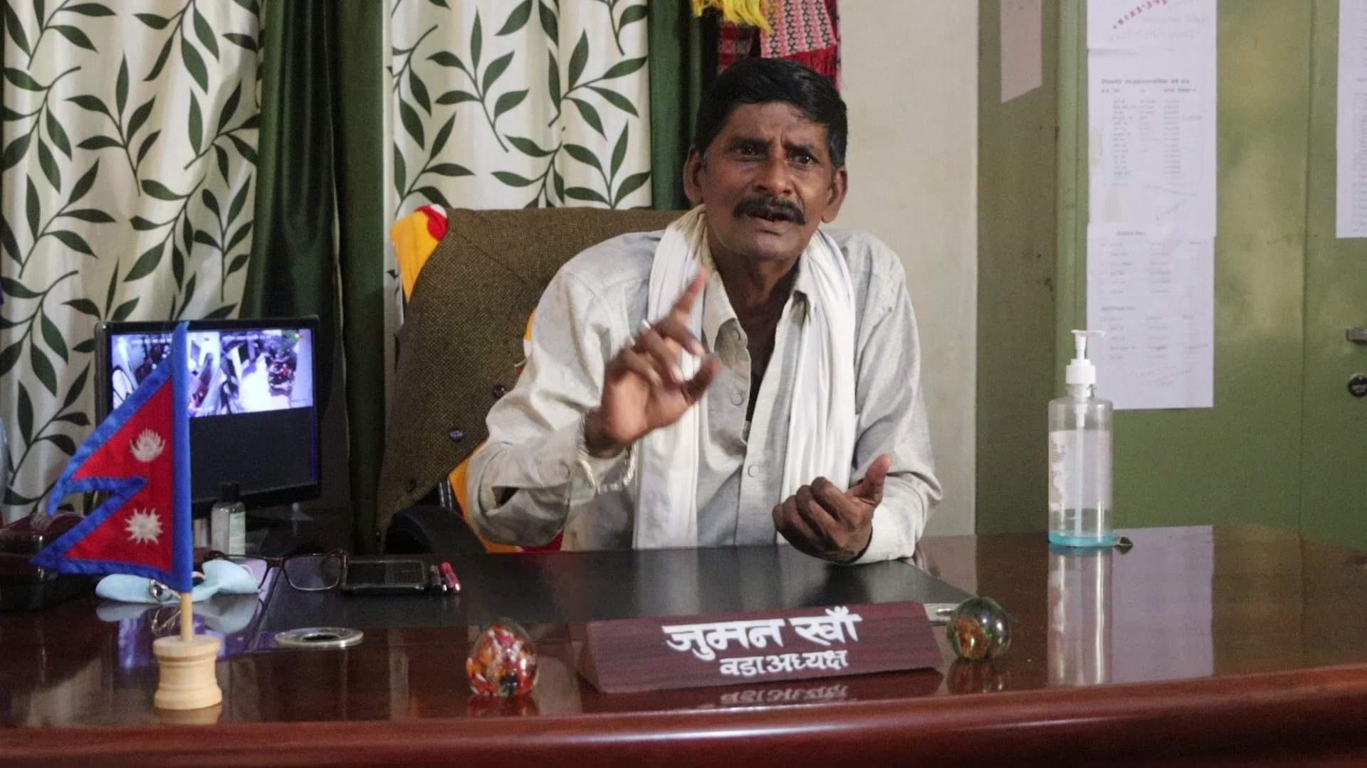 वडा अध्यक्ष जुमनको दाबी ९० प्रतिशत काम सम्पन्न