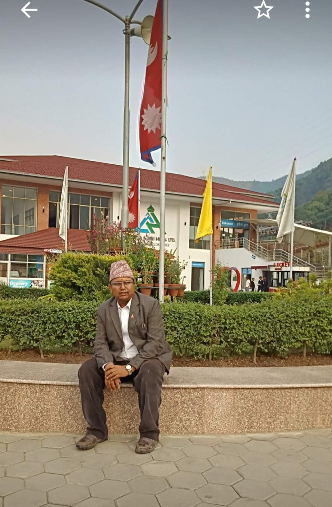 Datta Prasad Acharya is the president of the children’s organization