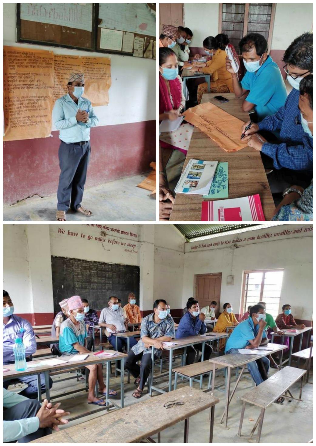 बर्दियाका विद्यालयहरुमा बालसंरक्षण, आचारसहिंता र सयन्त्र निर्माण गरिंदै