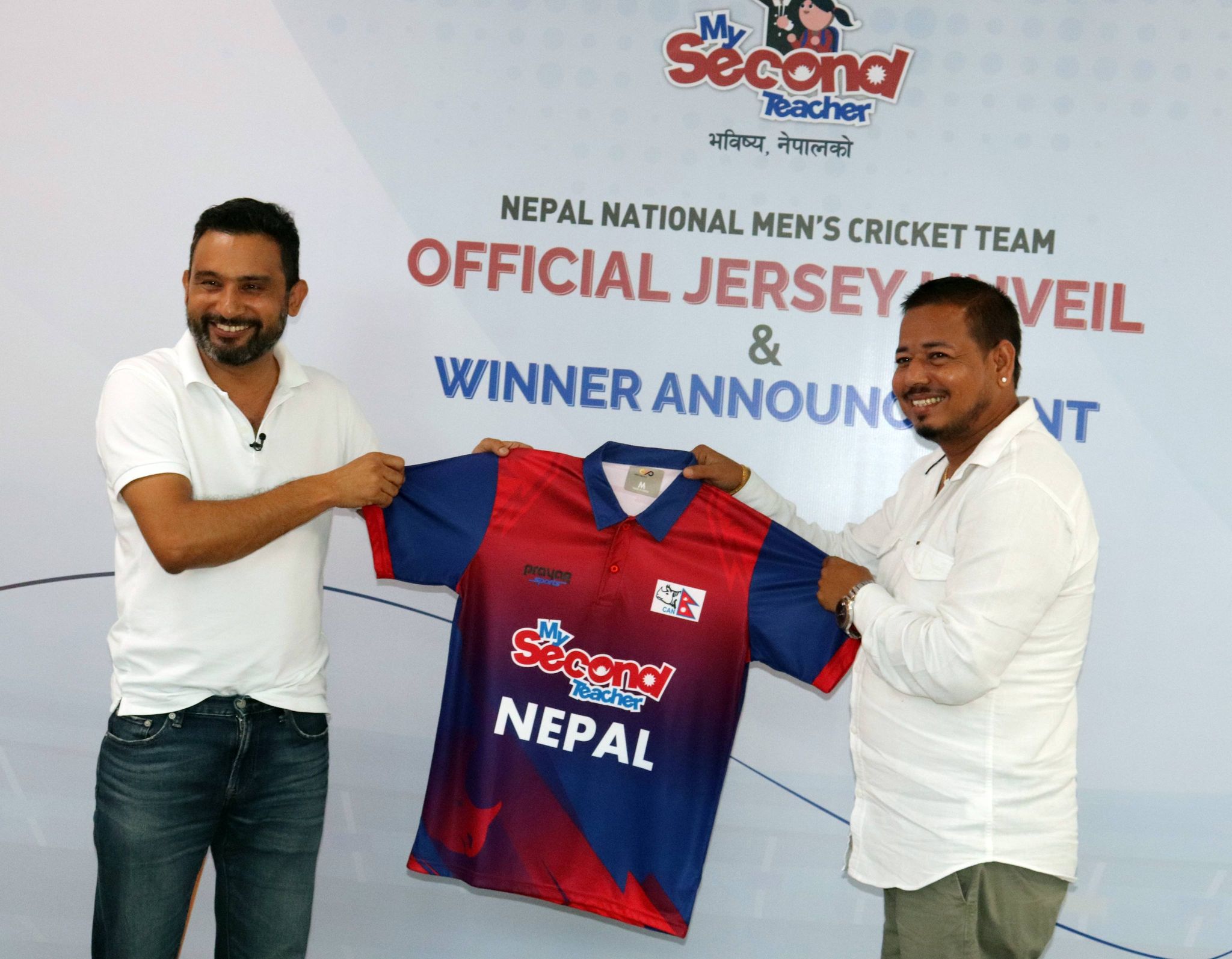 राष्ट्रिय क्रिकेट टिमको नयाँ जर्सी सार्वजनिक, डिजाइनकर्ताले पाए एक लाख रुपैंया पुरस्कार, ओमान भ्रमणमा जर्सी लगाइने