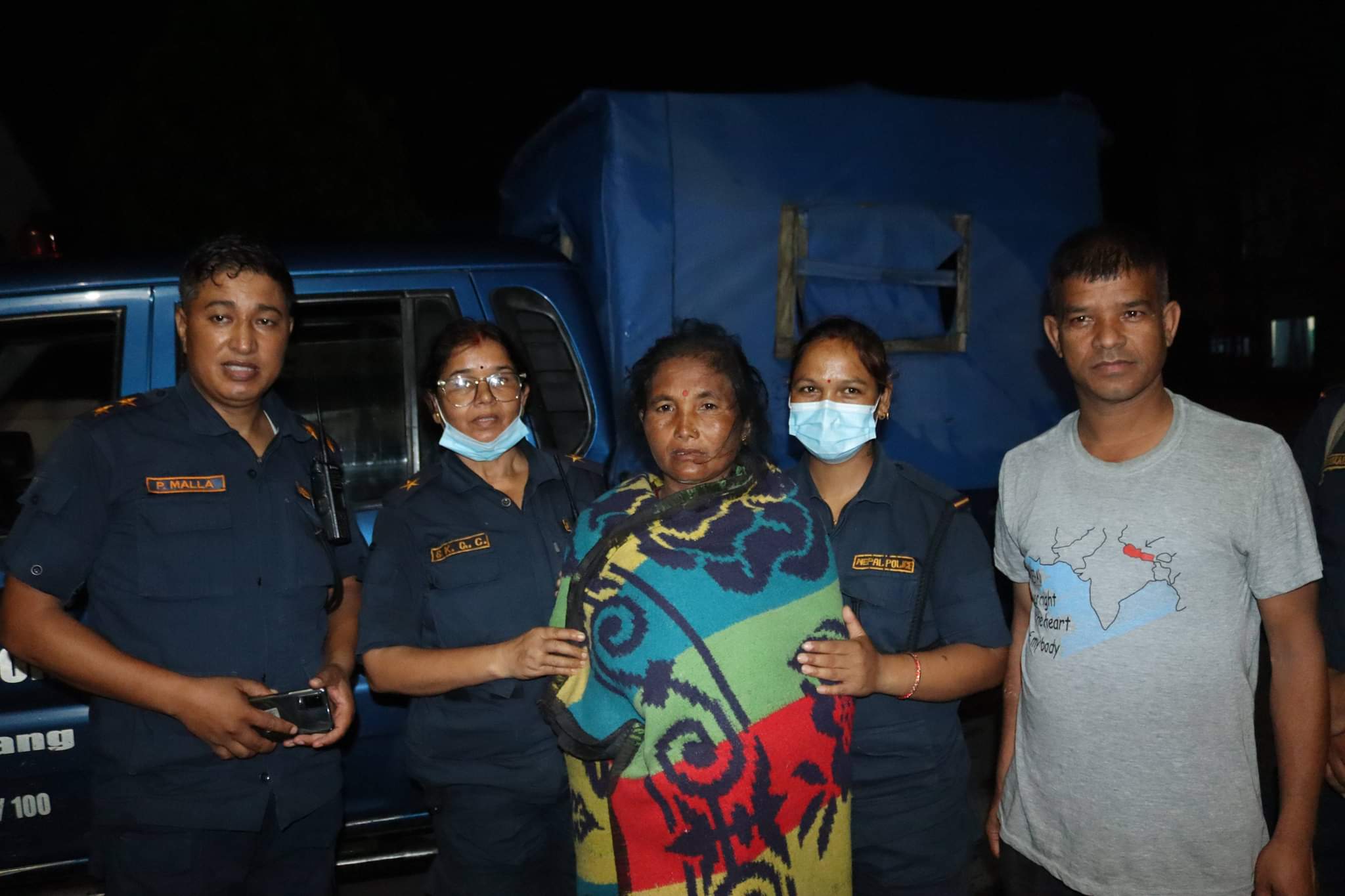 राप्तीको भेलमा बगेकी महिलाको आठ किलोमिटर तलबाट सकुशल उद्धार