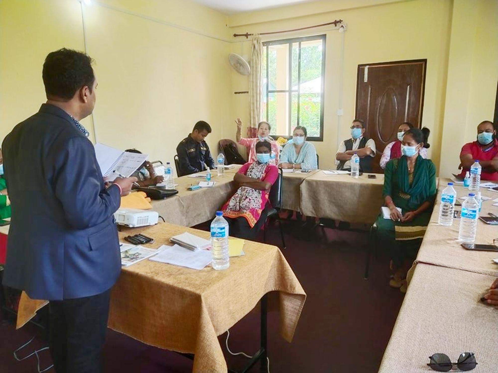 युनेस्कोद्धारा बर्दियामा बाल अधिकार संरक्षण सम्बन्धि तीन दिने तालिम सञ्चालन 