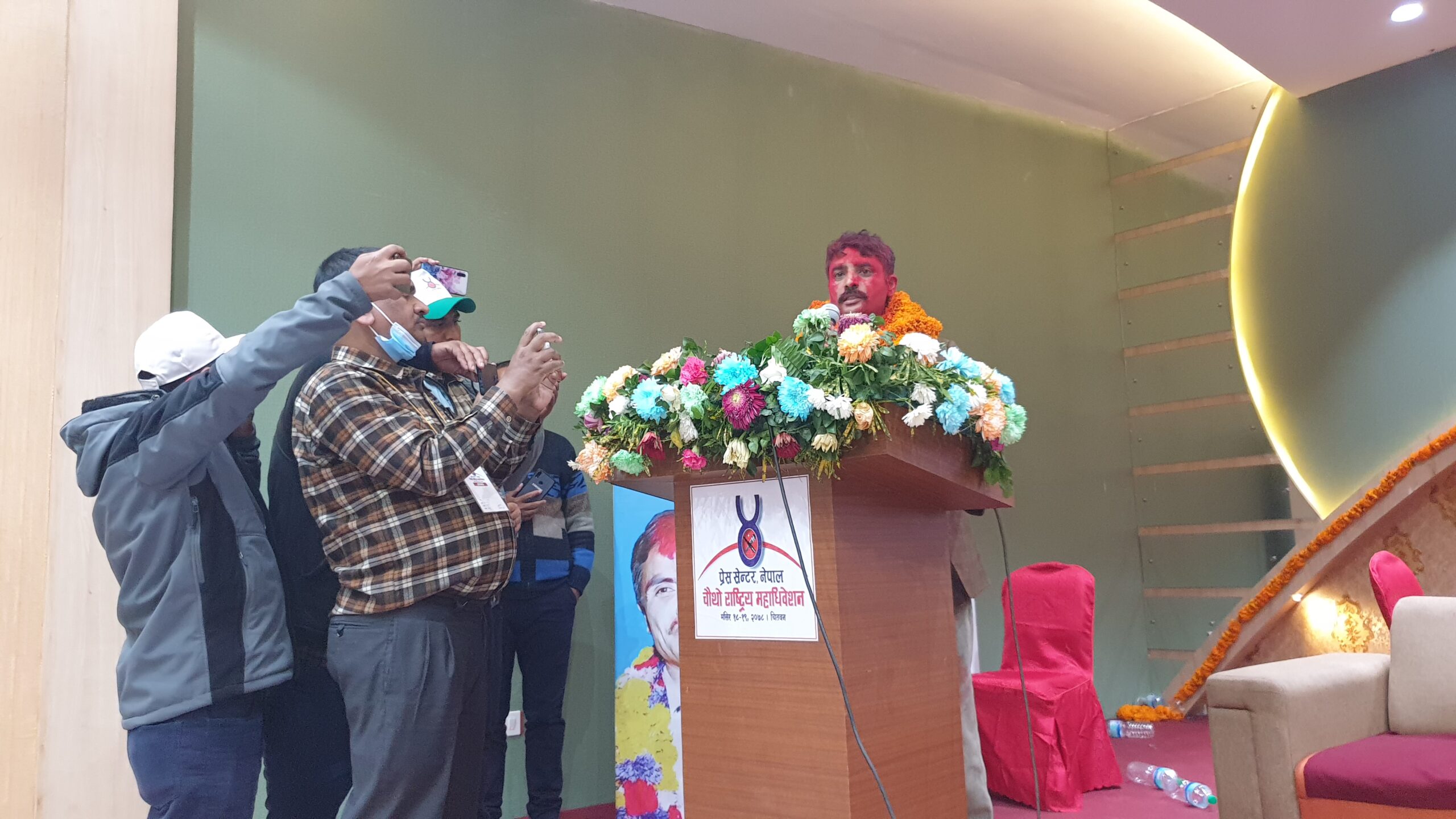 प्रेस सेन्टर नेपालको अध्यक्षमा सापकोटा