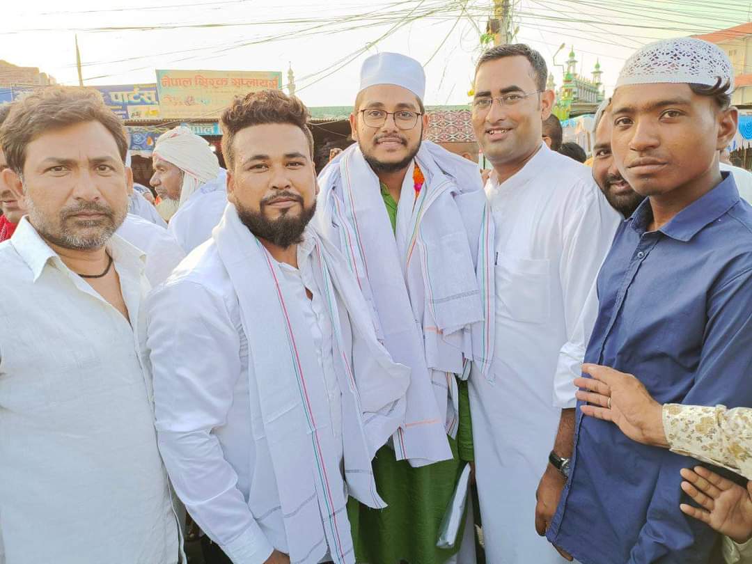 नेपालगन्जका मुस्लिम युवा द्वारा हज यात्रीलाई बिदाई