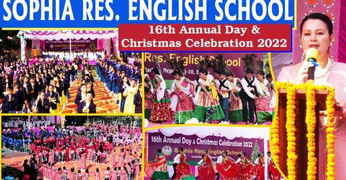 Annual Day and Christmas Celebration 2022. Sophia Residential English School.