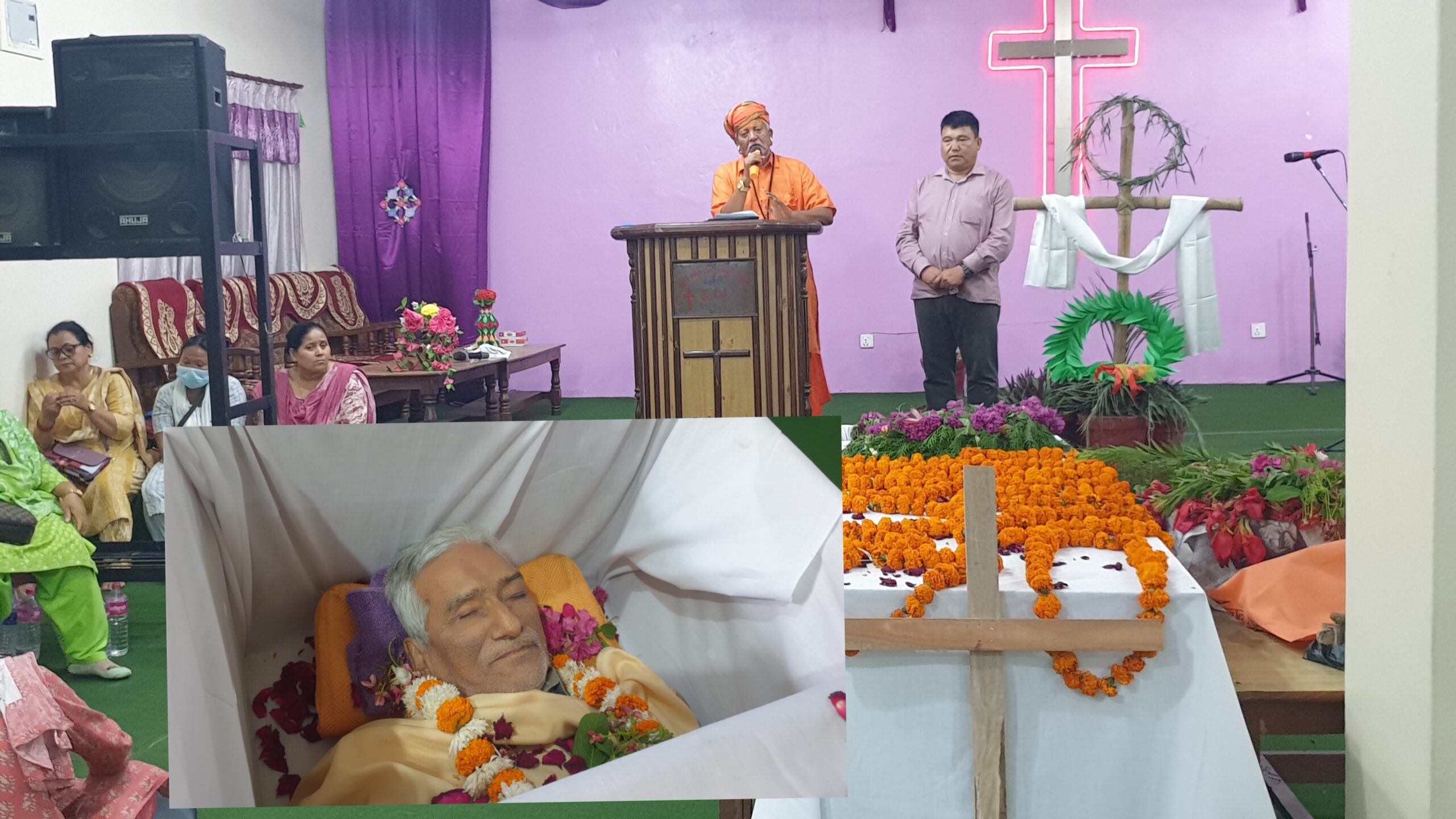 नेपालकै पुरानो ज्योति निवास चर्च नेपालगन्जका पास्टर श्रेष्ठको अन्त्यष्टी