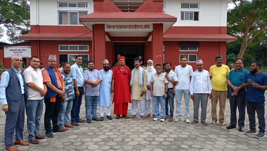 नेपालगन्जमा सद्भाव र्‍याली निकालिदै