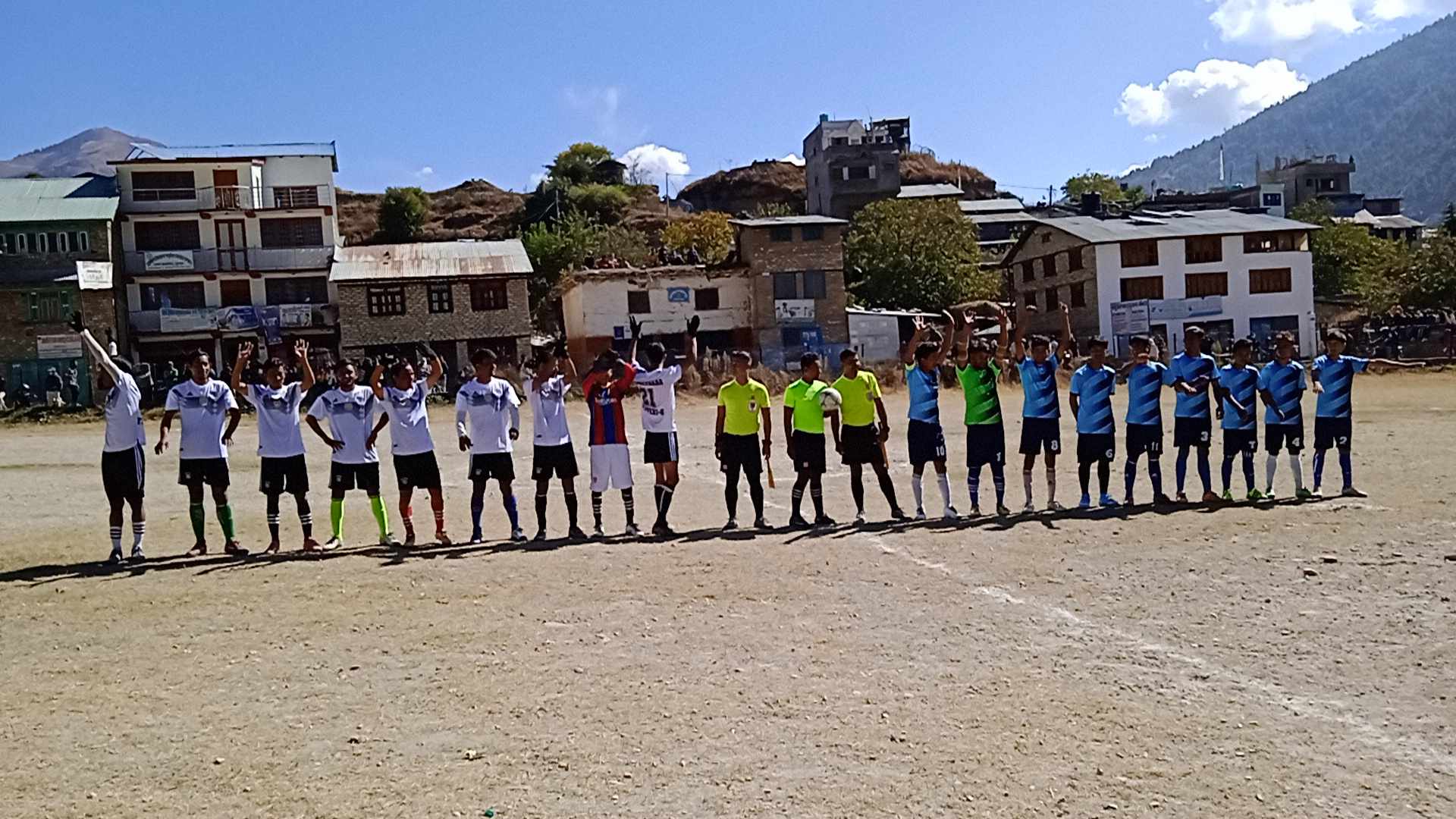 तिला-४ लाई हराउँदै तातोपानी-६ जित