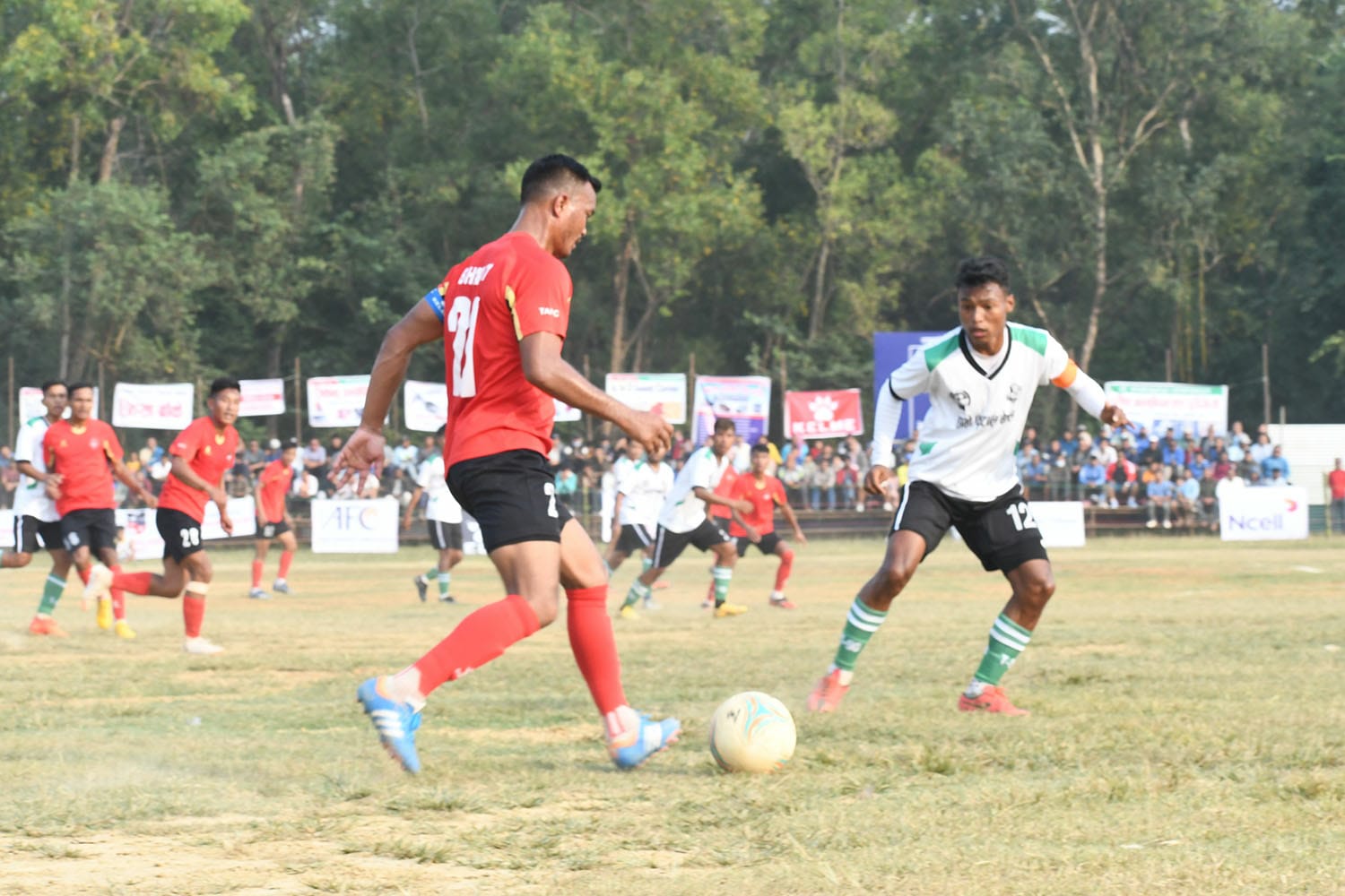 मुख्यमन्त्री कोहलपुर गोल्डकप: ४-१ ले पराजित गर्दै त्रिभुवन आर्मी फाइनलमा