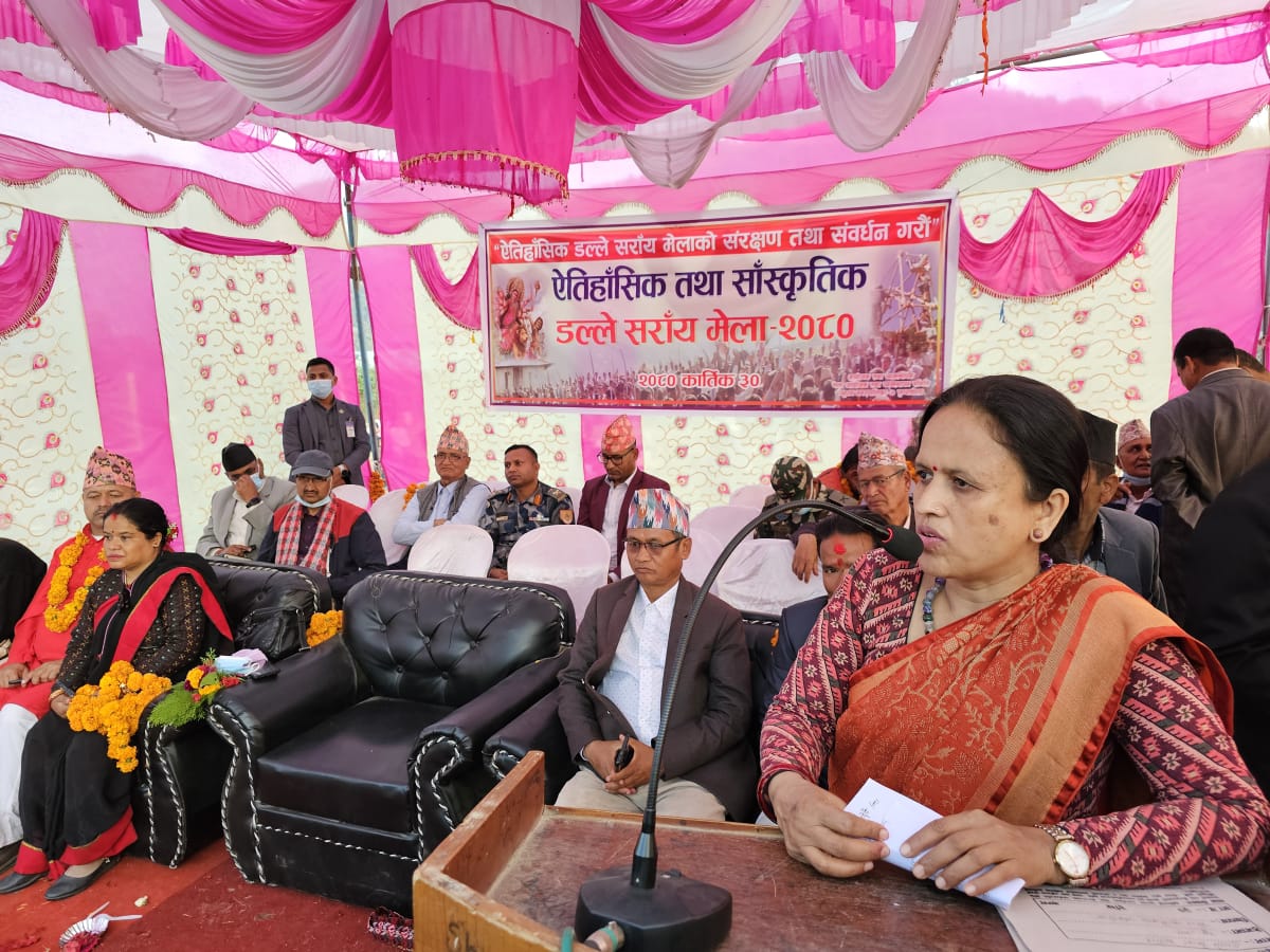 मौलिक मेला पर्वबाट लोकतन्त्र बलियो बनाउन सहयोग पुग्छ: मन्त्री शर्मा