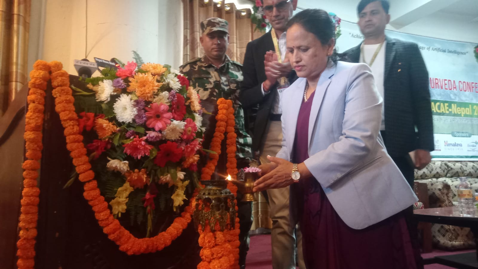 आयुर्वेदलाई नेपाली समाजको जीवनशैली बनाउनुपर्छः मन्त्री शर्मा