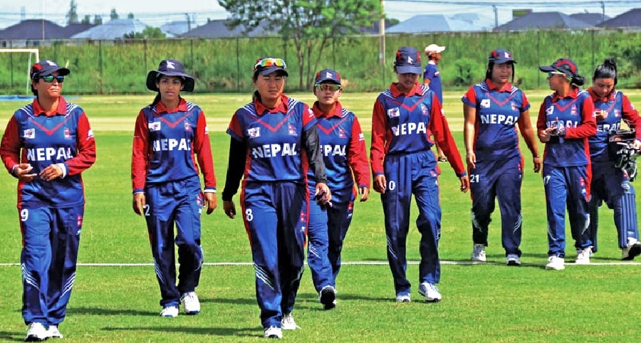 नेपाली राष्ट्रिय महिला क्रिकेट टोली आज प्रस्थान