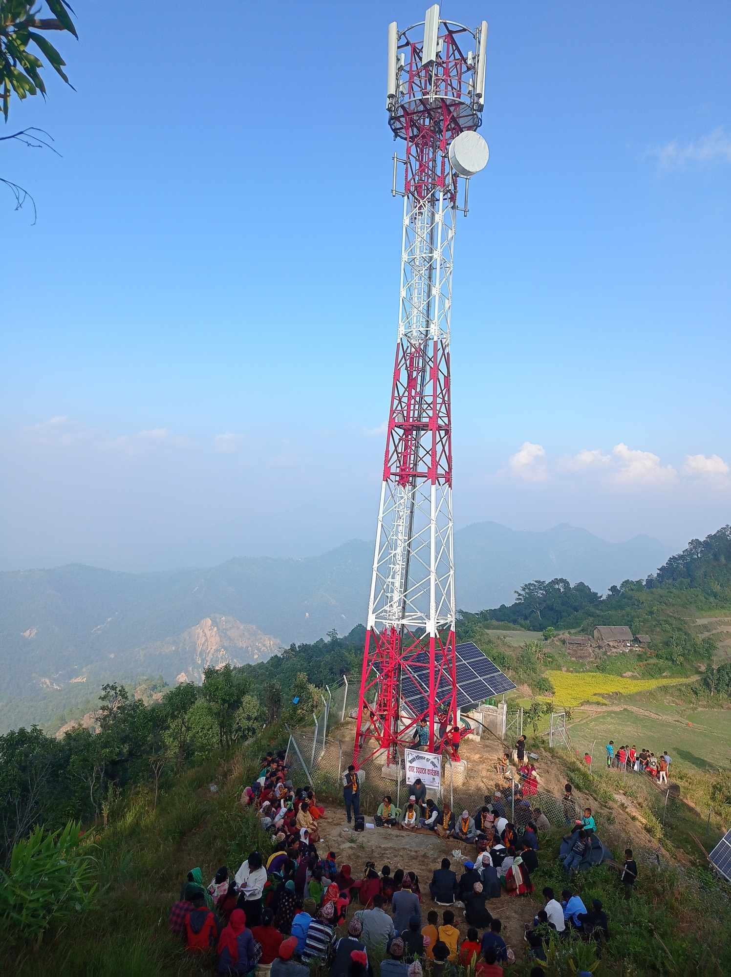 सल्यान  कालिमाटी -६ मा सञ्चारकाे पहुँच, स्थानीय खुसी