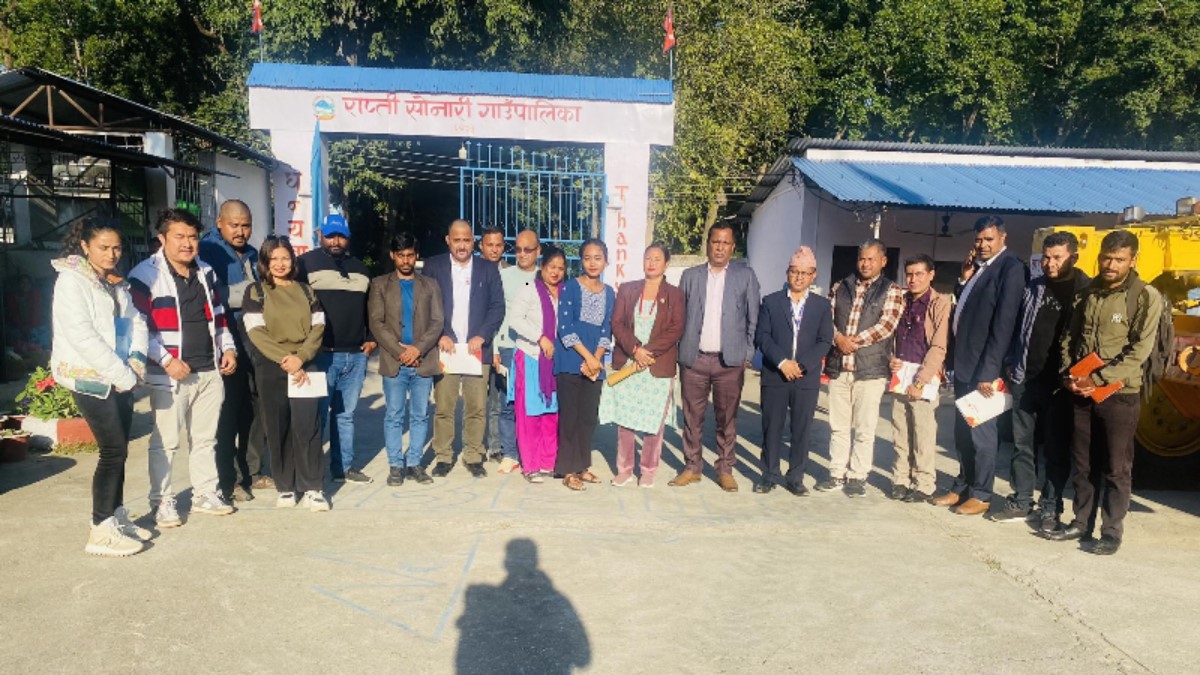 पालिकासँग सहकार्य गर्दै प्रेस युनियन