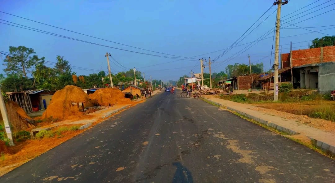 अगैयासम्म जाने सडकको स्तरोन्नति हुने