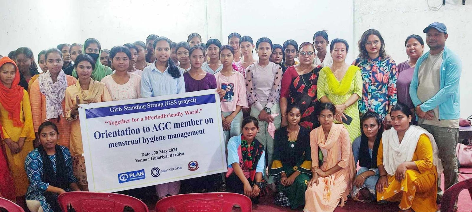 बर्दियाका किशोरीलाई महिनावारी स्वच्छता सम्बन्धी प्रशिक्षण दिईयो