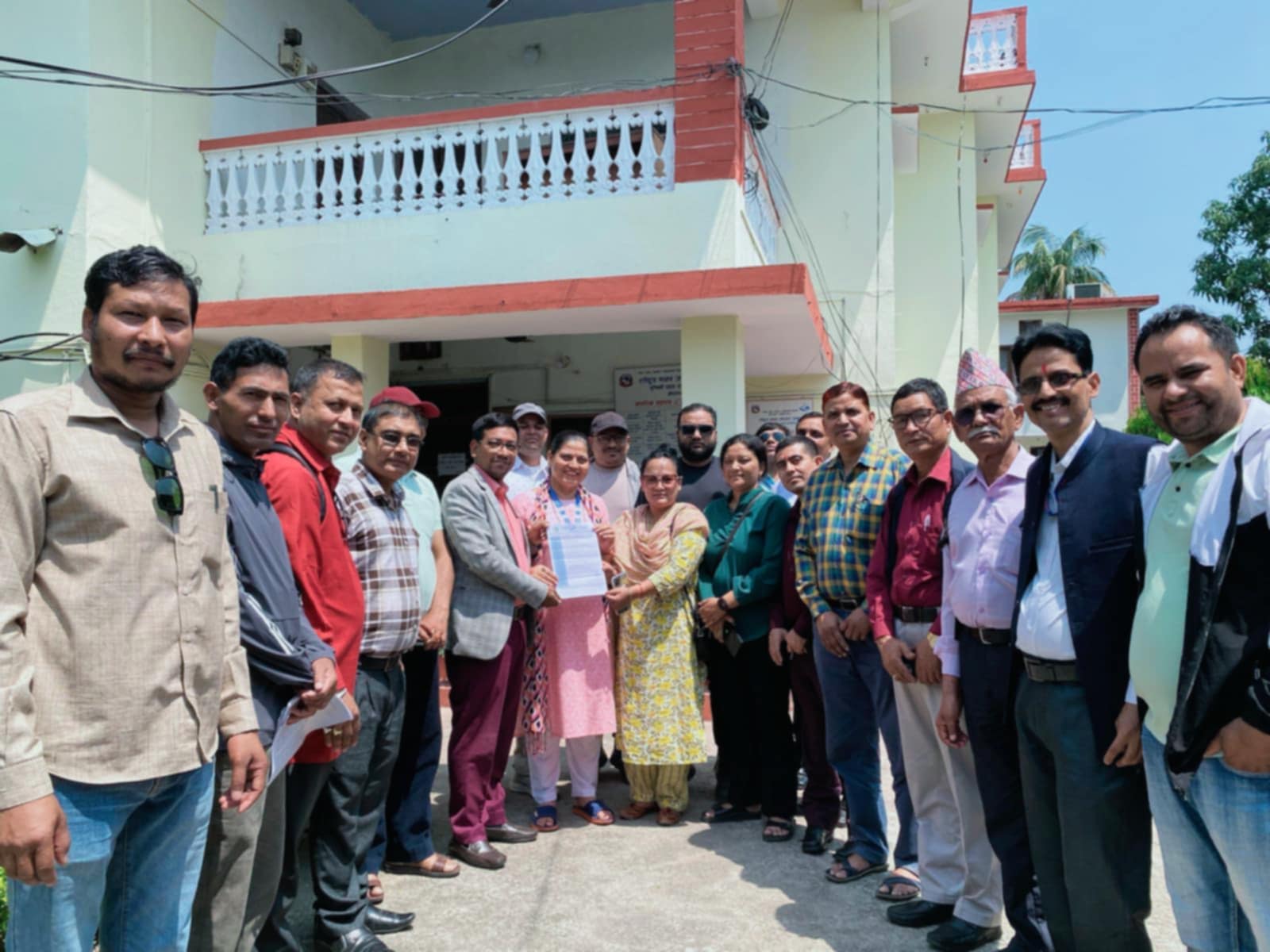 पत्रकार महासंघ बाँकेले मानव अधिकार आयोगलाई ज्ञापनपत्र बुझायो